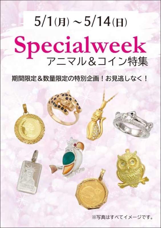 Specilweek アニマル&コイン