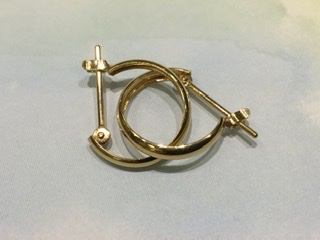 18金 イエローゴールド ピアス をお買取しました。