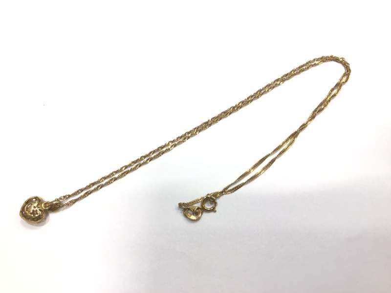 k18金 ペンダントネックレス 買い取りました