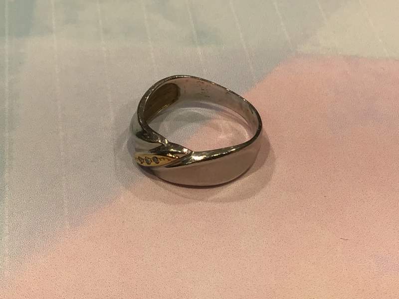 ダイヤモンド プラチナ 18金 リング をお買取しました。