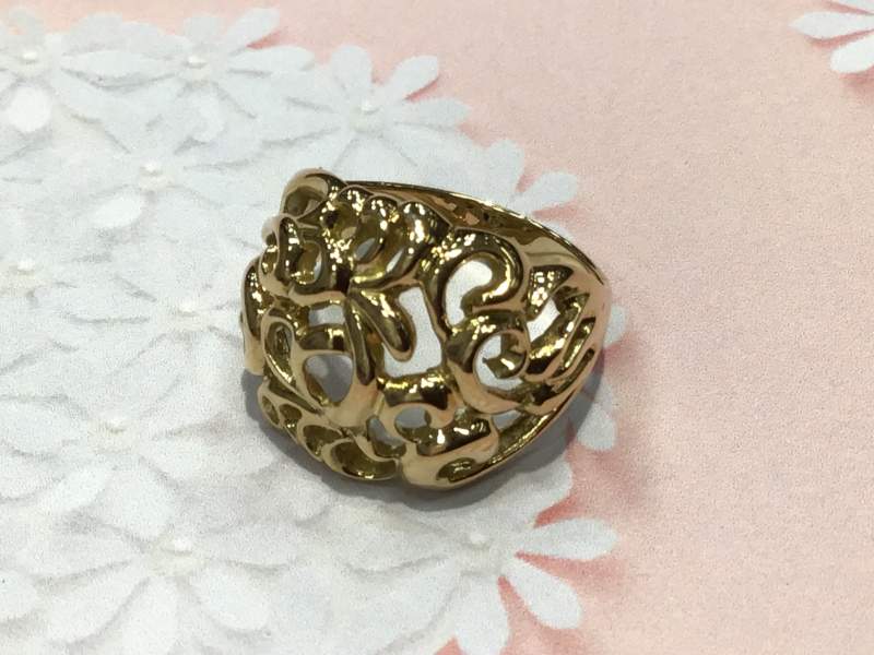 18金 リング お買取りいたしました。