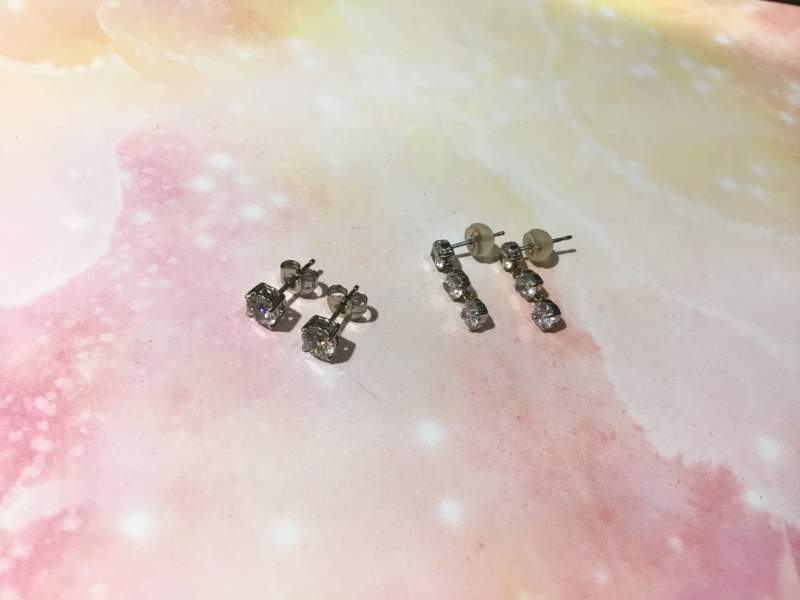 ✨14金 ホワイトゴールド ピアス をお買取りしました✨