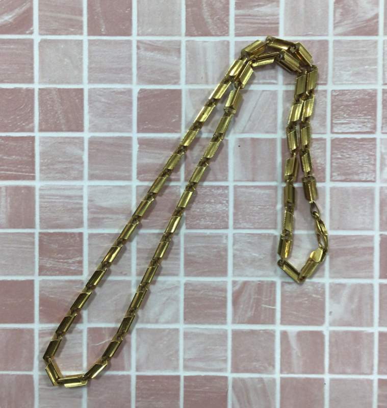 K18 イエローゴールド ネックレスお買取りしました