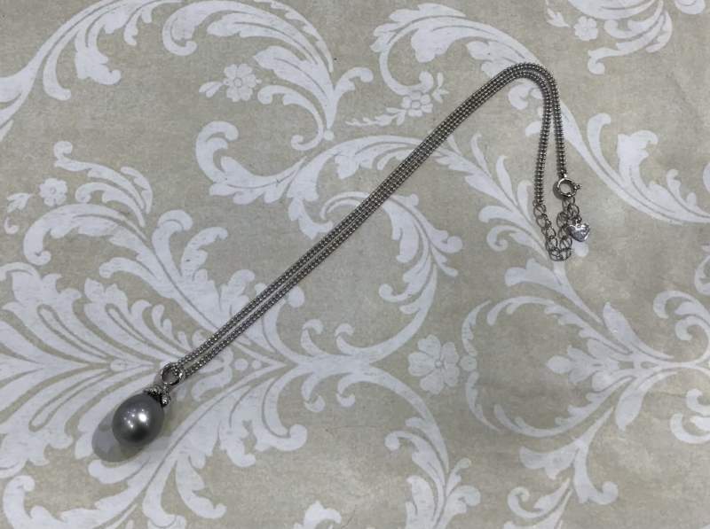プラチナ850 プラチナ900 パール ネックレス