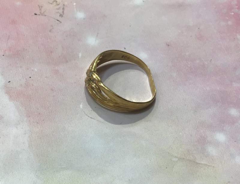 18金 リング お買取 致しました。