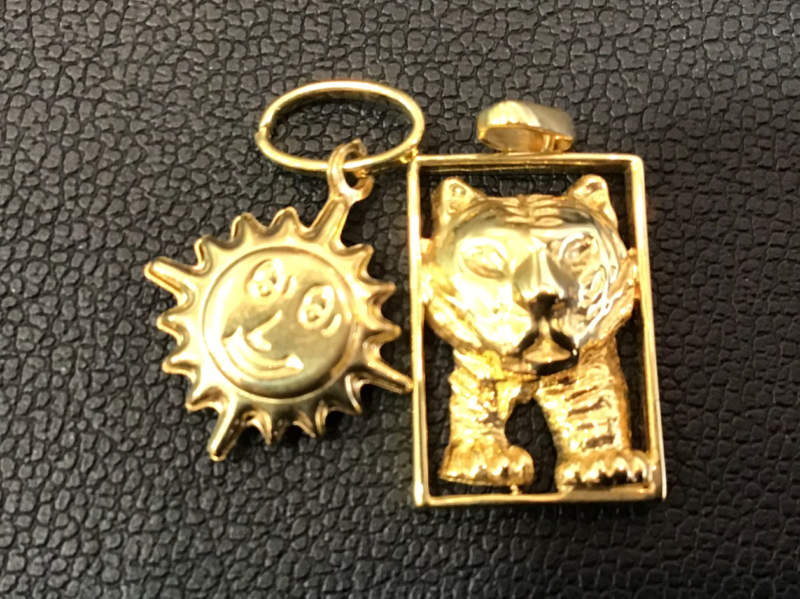 18金 トップ 2点
