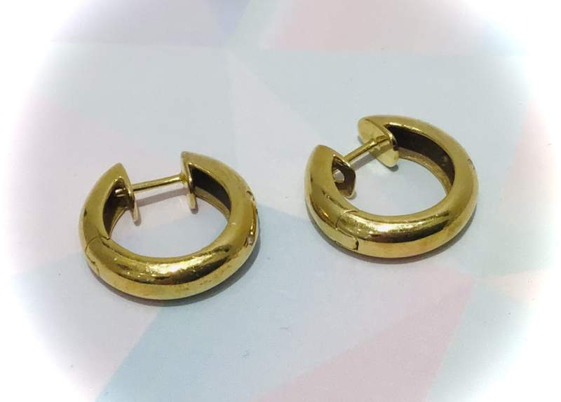 K18 イエローゴールド ピアス お買取り致しました✨