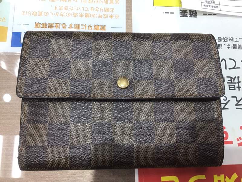ルイヴィトン ダミエ ポルトトイゾール 財布 お買い取り致しました