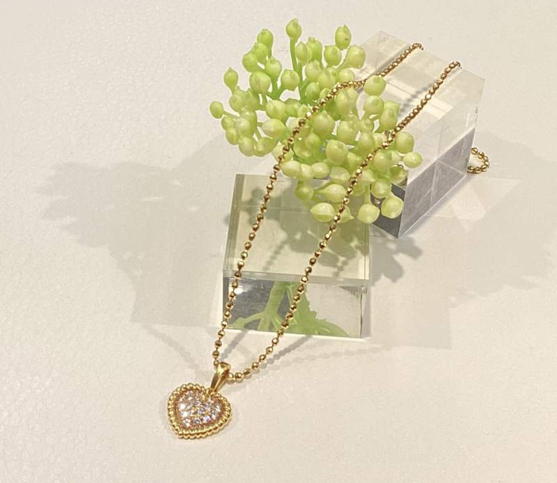 ダイヤモンド 18金 イエローゴールド ネックレス をお買取しました