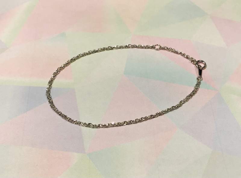 🪴18金 ホワイトゴールド ブレスレット をお買取りしました。🪴