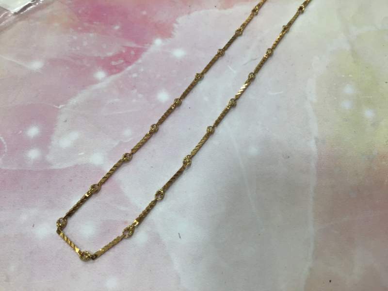 18金 ネックレス お買取しました。
