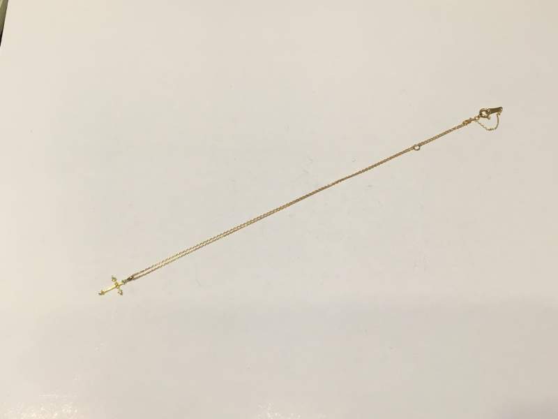 18金 イエローゴールド ネックレス をお買取致しました。