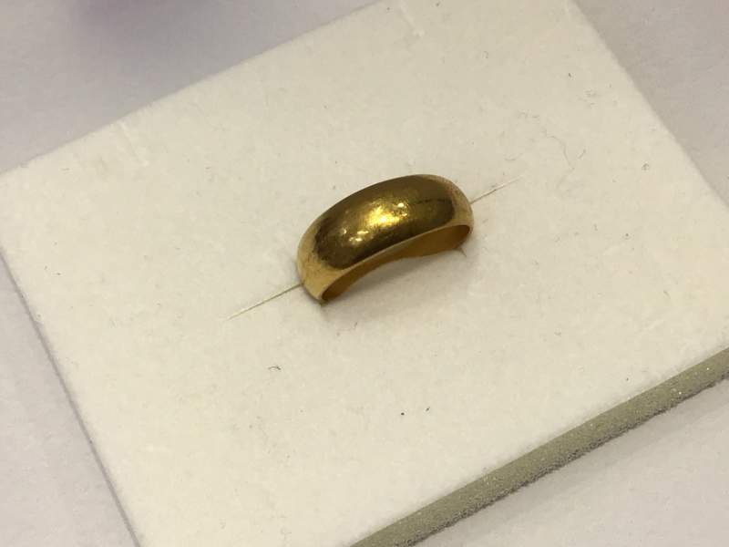 純金 リング をお買い取りしました