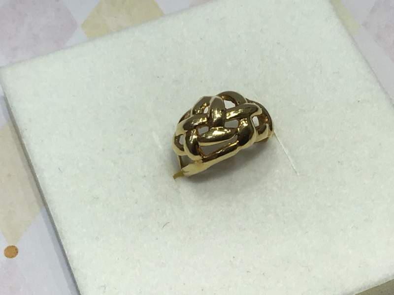 18金 イエローゴールド リング をお買い取りしました