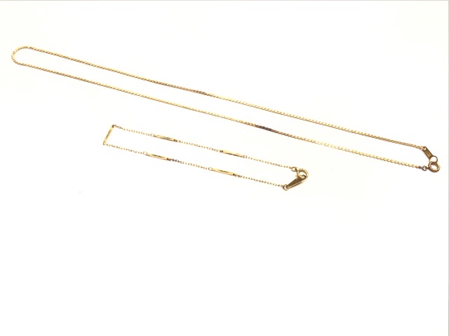 K18 ネックレス ブレスレット お買取しました