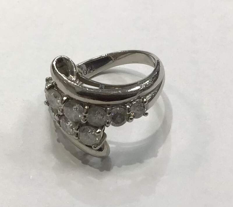 👑プラチナ900  ダイヤモンドリング💍をお買取しました🌷