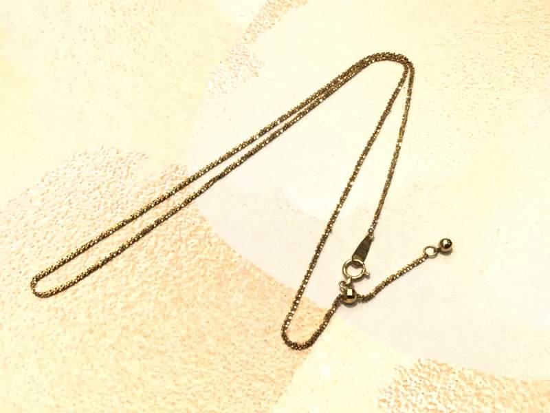 18金 ネックレス お買取りいたしました。