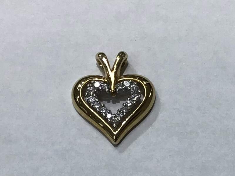 18金 イエロー/ホワイトゴールド ペンダント をお買取しました。