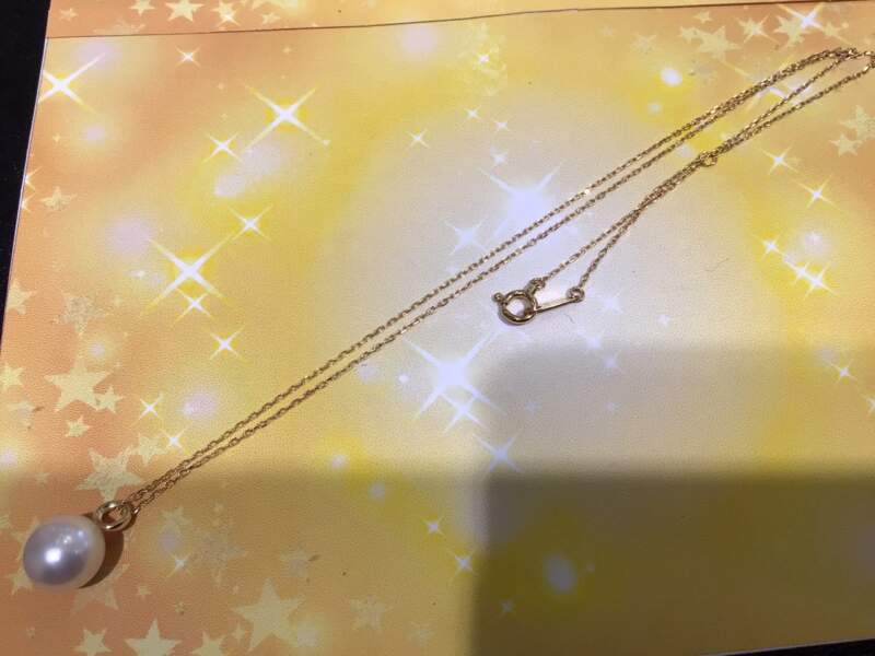 k18 プチネックレスをお買取り致しました!