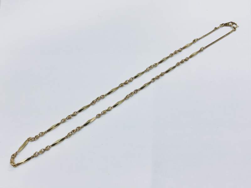 K18 切子 ネックレス お買取しました。