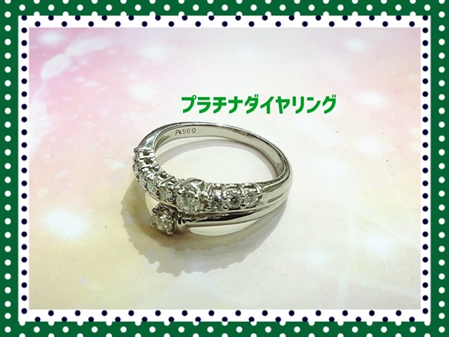 PT ダイヤリングをお買取りしました。