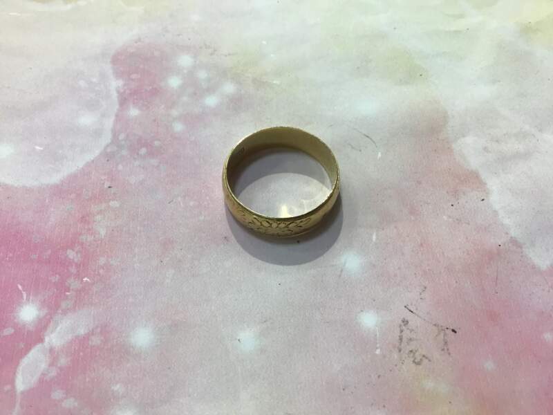 18金 リング お買取 致しました。