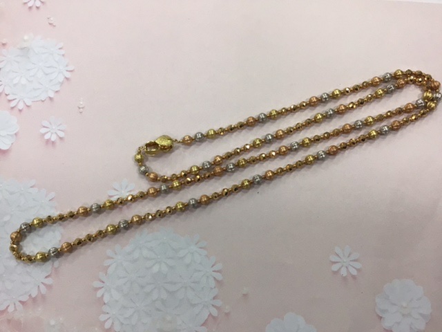 18金/プラチナ850 ネックレス をお買取しました。
