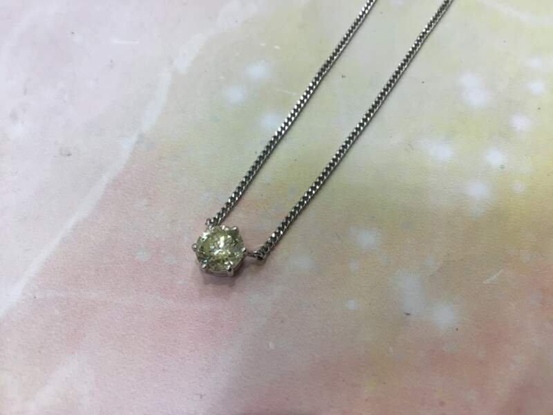 プラチナ ダイヤモンド ネックレス お買取しました。