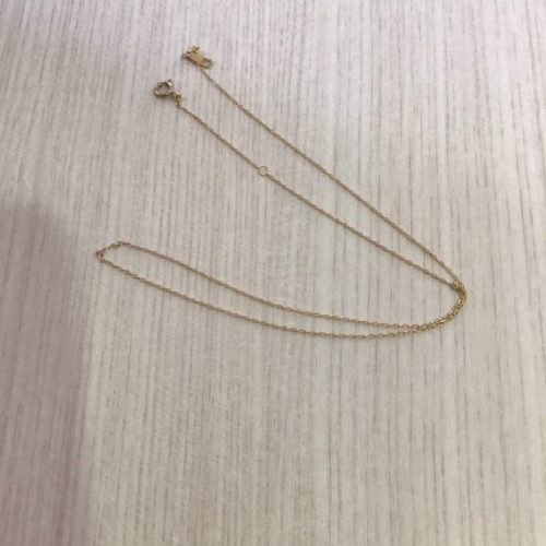 K18 ネックレス を買取しました。