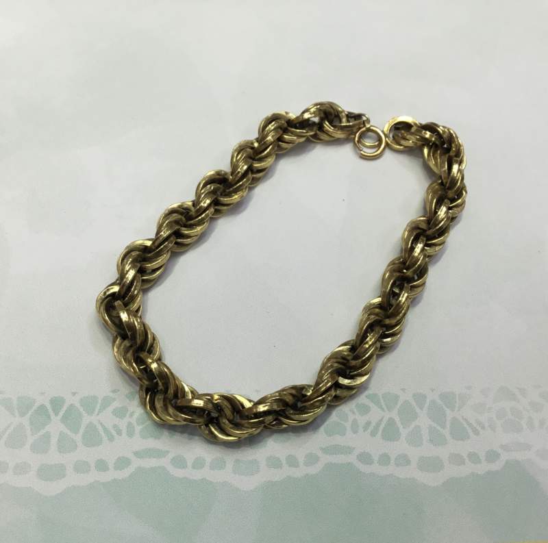 18金 ブレスレット をお買取しました。