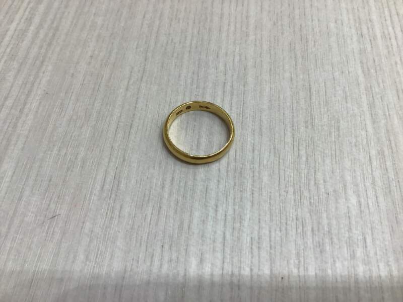 18金リング買取りました。