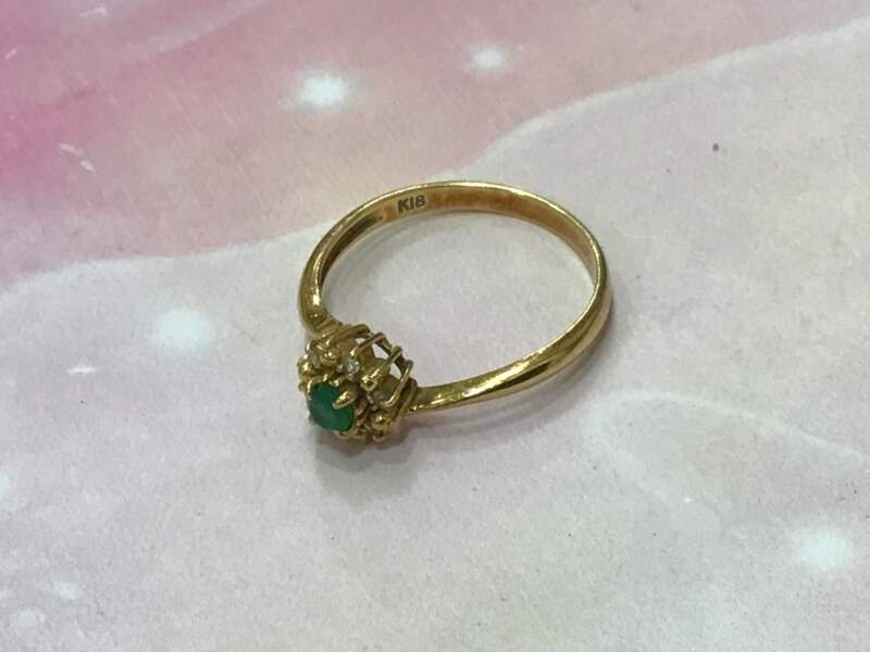 18金 リング お買取しました。