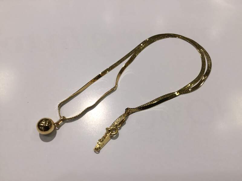 18金 イエローゴールド ネックレス をお買取しました。