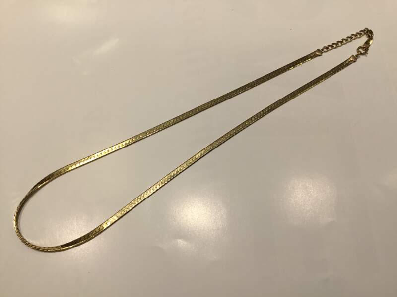 18金 イエローゴールド ネックレス をお買取しました。