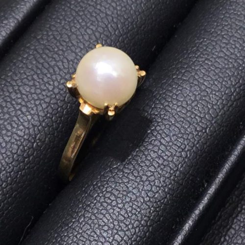 18金 パール リング をお買い取りしました。