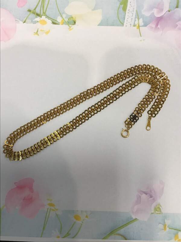 K18ネックレス 買取り致しました。