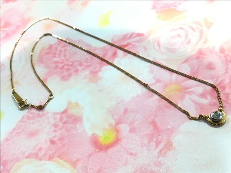 K18/PT900 ネックレスをお買取しました。