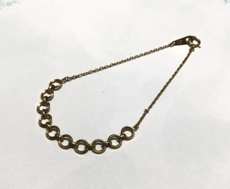 18金 イエローゴールド ブレスレット をお買取しました。