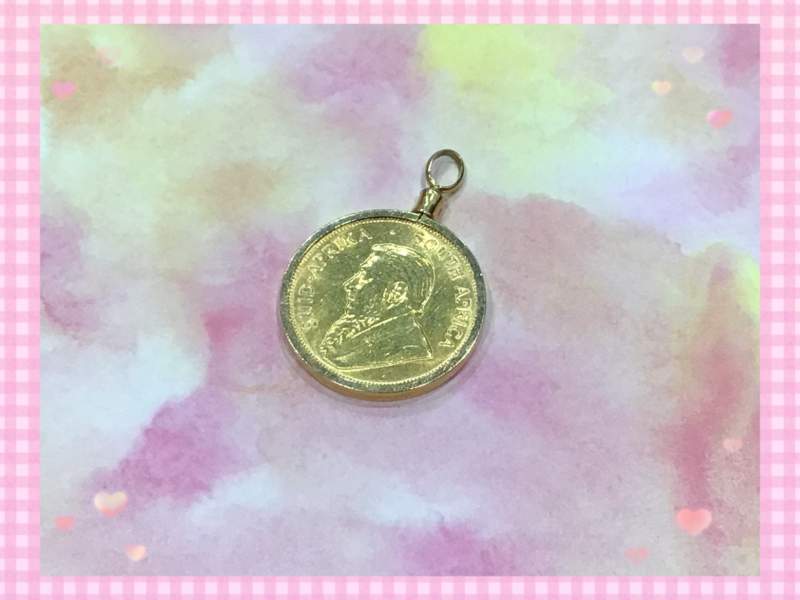 22金 クルーガーランド1/4OZ をお買取致しました。