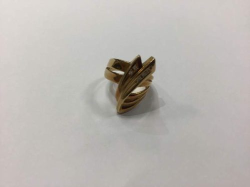 18金 イエローゴールド リング をお買取しました