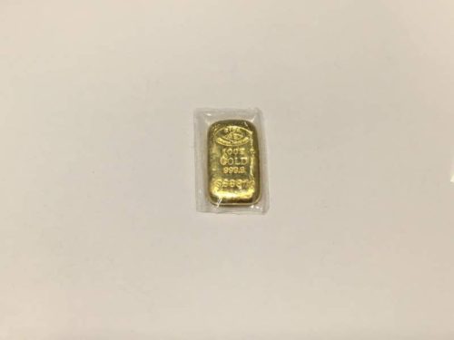 24金 インゴット をお買取致しました。