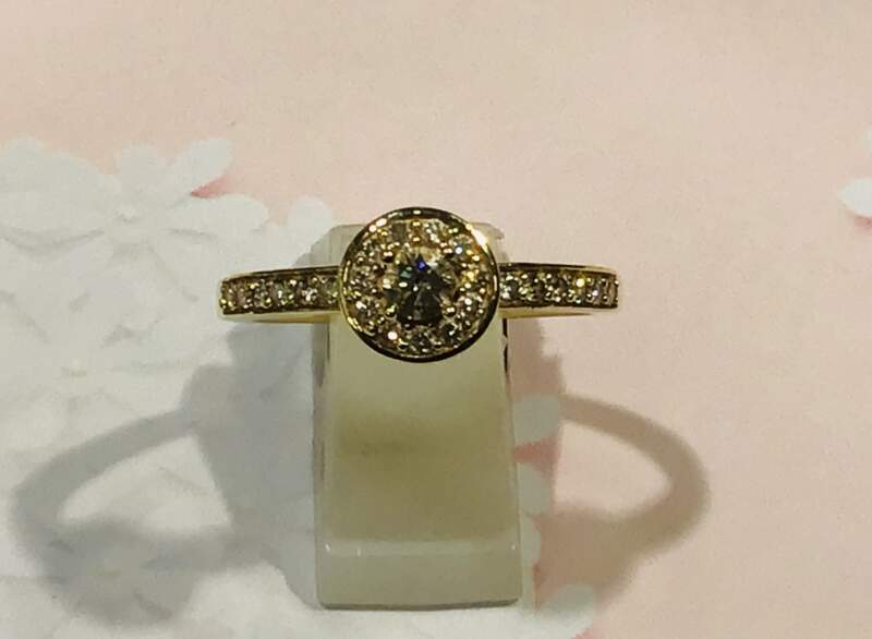 🍀18金 ダイヤモンド リング をお買取りしました。🍀