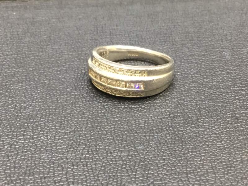 プラチナ900 ダイヤ リング をお買取り致しました