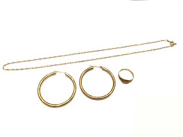K18 ネックレス リング ピアス お買取しました