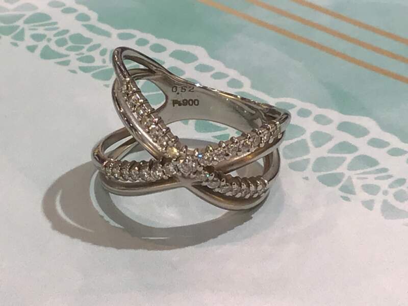 ダイヤモンド プラチナ リング をお買取しました