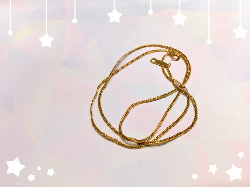 18金 ネックレス お買取しました。