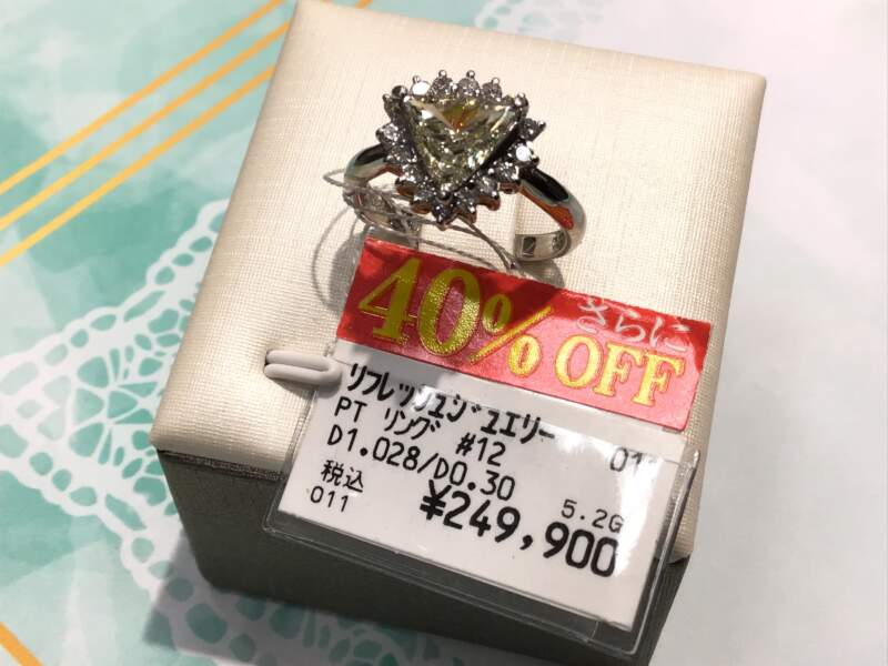 40%オフリング💍✨