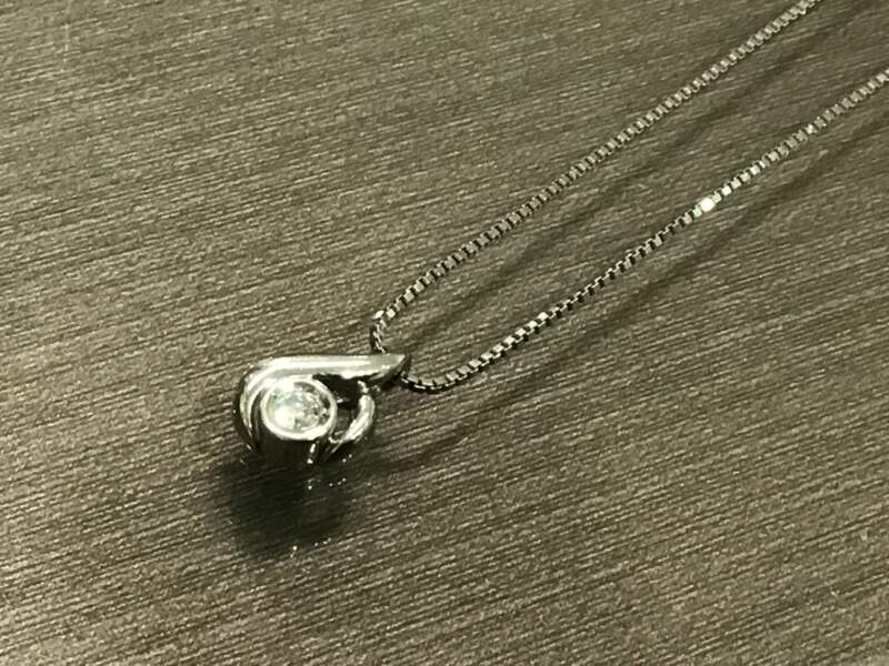 PTダイヤモンドネックレス買取ました