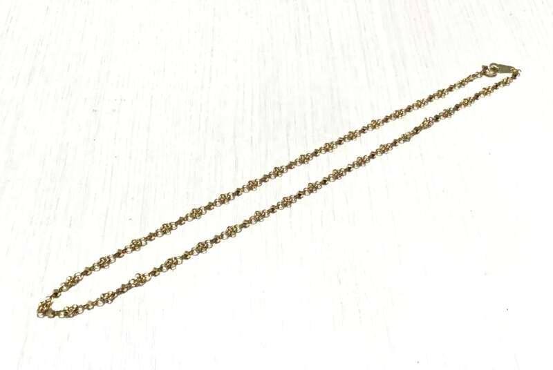 18金 イエローゴールド ネックレス をお買取しました。