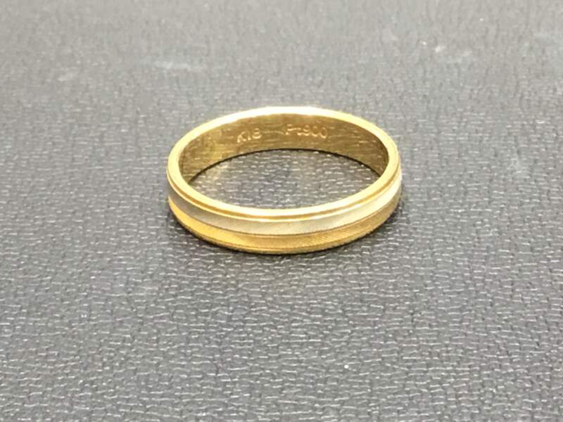18金 プラチナ900 リング をお買取り致しました
